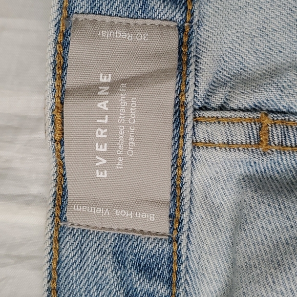 Everlane men's ligh wash jeans size 30 - Picture 4 of 10
